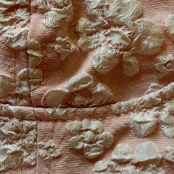 Wild Fable Pink Floral Textured Corset Cropped Tank Top size Large - Picture 9 of 9